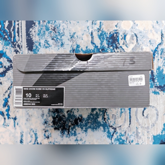 Nike Zoom Kobe VII 7 Supreme Christmas Cheetah 488244-500 Basketball Shoes US10 - Picture 10 of 12